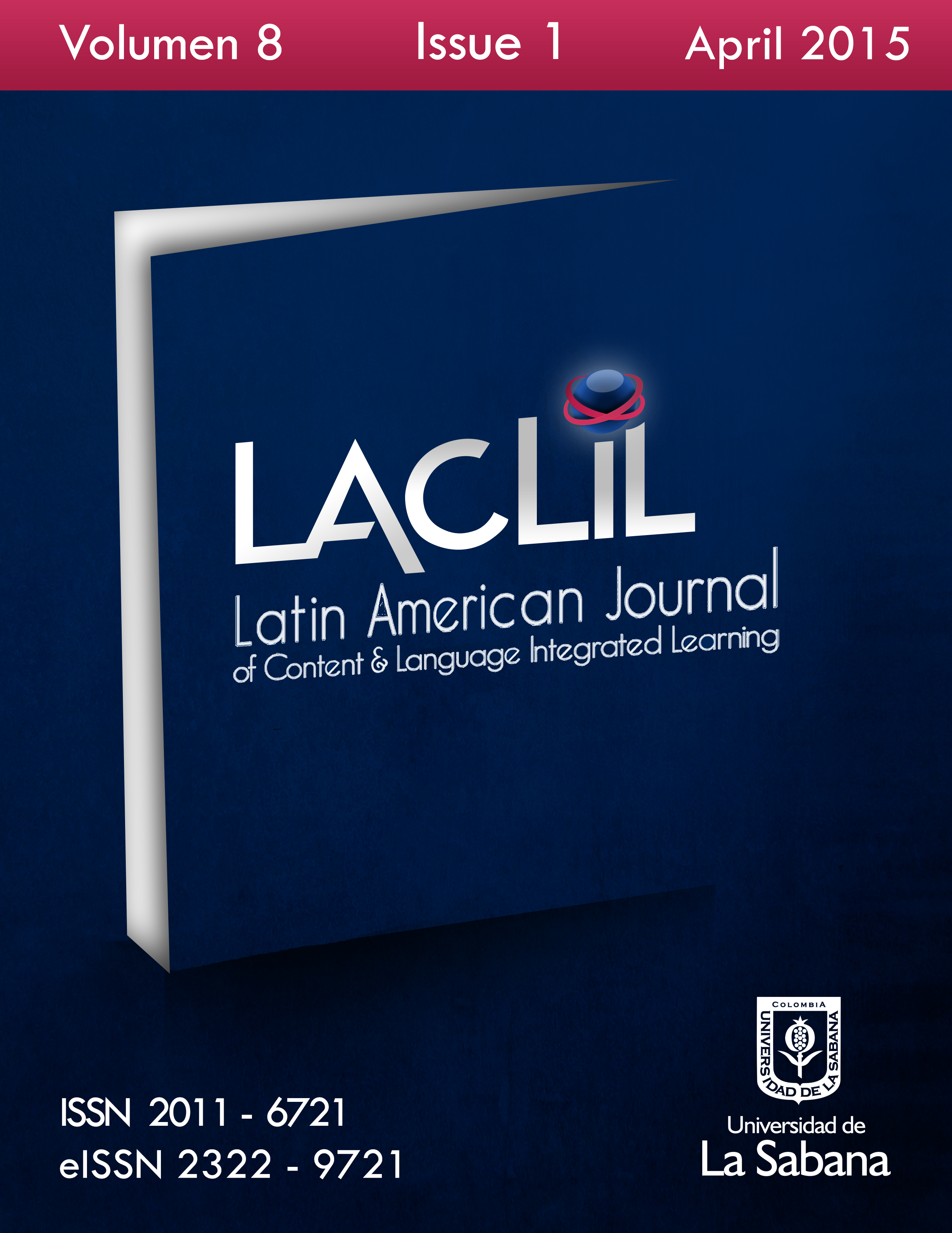 LACLIL Volume 8, No. 1 (April 2015)